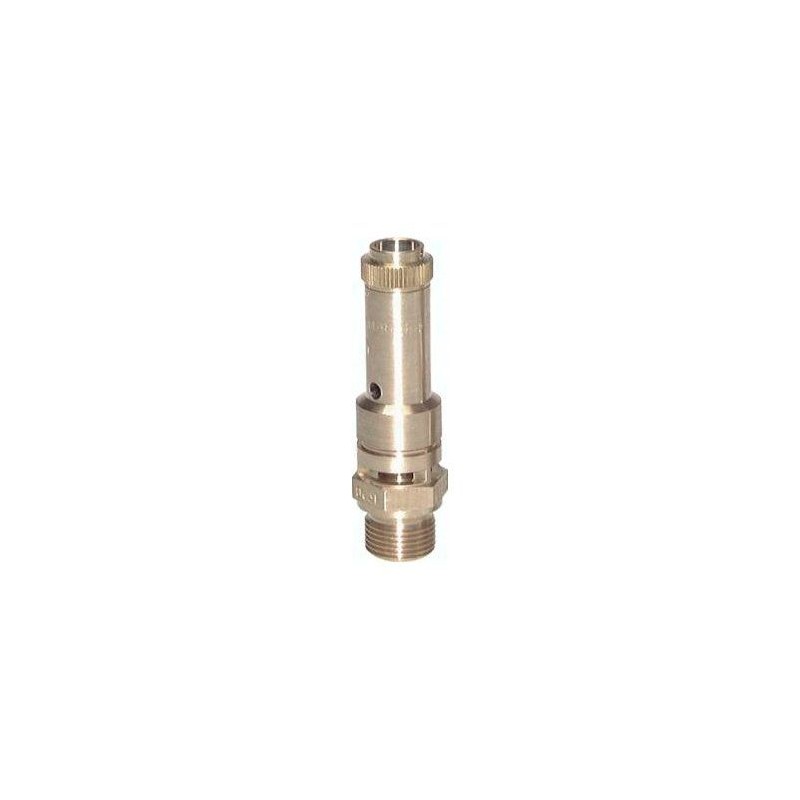 Zawór bezpieczenstwa wysokiej wydajnosci TÜV G 1/4" (DN8), 7,50 bar, Mosiadz