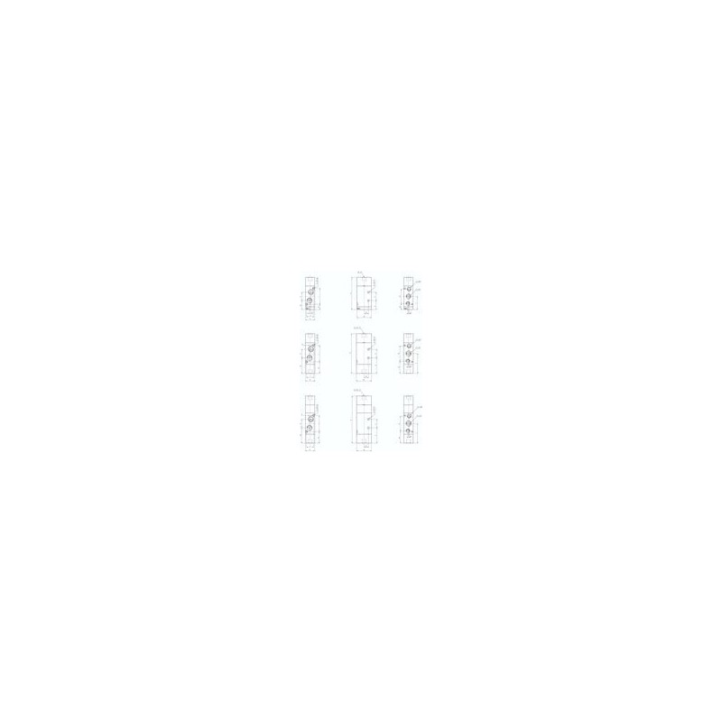 Zawór pneumatyczny 5/2 G 1/4 (pilot G 1/8), bistabilny