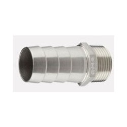 Króciec do węża R 1/2 GZ, średnica 10 mm, stal nierdzewna (AISI316)