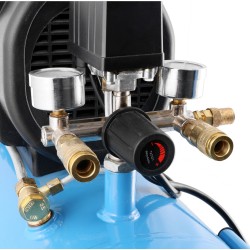 Kompresor tłokowy HL 275-50 + zestaw 6 akcesoriów pneumatycznych - OFERTA LIMITOWANA