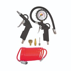 Kompresor tłokowy HL 275-50 + zestaw 6 akcesoriów pneumatycznych - OFERTA LIMITOWANA