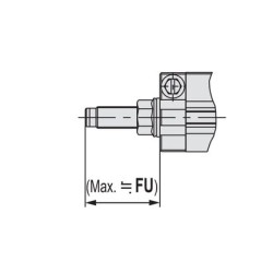 Stół obrotowy z systemem zębatkowym D30, seria CAQ - PNEUER