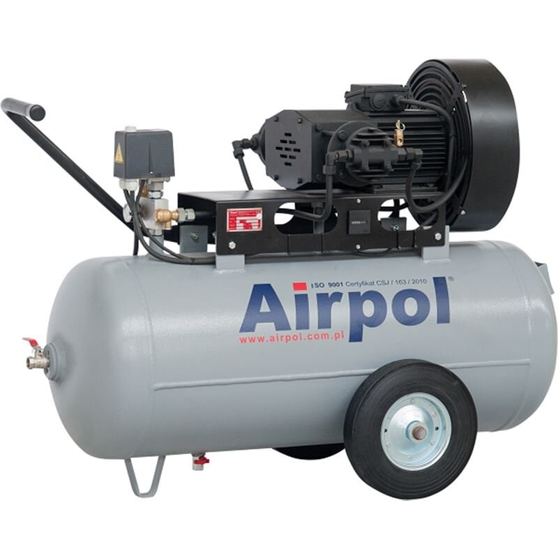 SPRĘŻARKA TŁOKOWA AIRPOL BEZOLEJOWA AB25 10bar 25m3/h 4kW