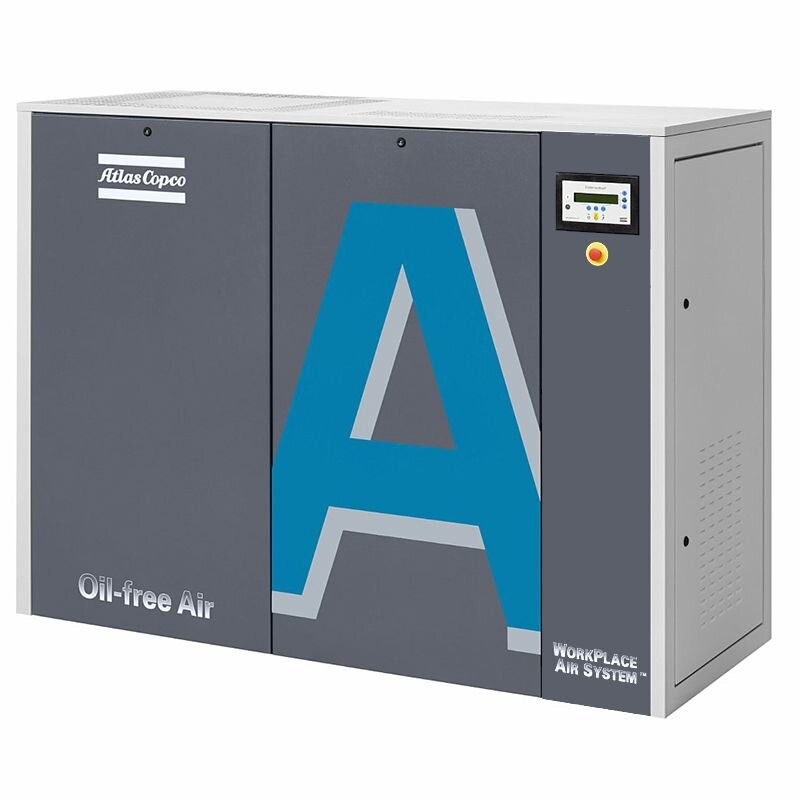 Sprężarka śrubowa bezolejowa Atlas Copco AQ18VSD