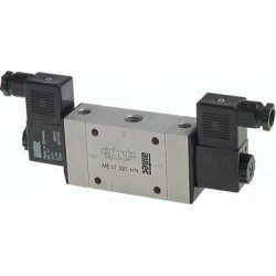 zawór elektromagnetyczny 3/2- impulsowy z przylaczem powietrza obcego G 1/2"