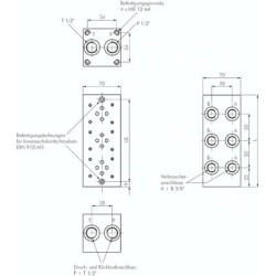 Plyta przylaczeniowa NG 6, 7-krotna