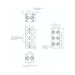 Plyta przylaczeniowa NG 6, 6-krotna