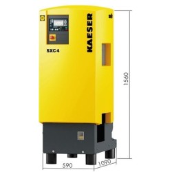 Kompresor śrubowy z osuszaczem SXC 15 bar, 5,5 kW - Kaeser