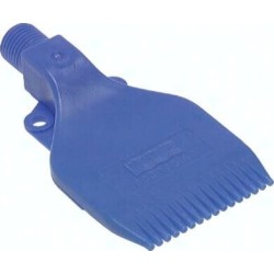 Dysza wachlarzowa wielokanalowa, 47mm, R 1/4", ABS (Eco-Line, niebieski)