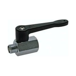 Zawór kulowy mini, z długą rączką, G1/2(GW/GZ), PN15
