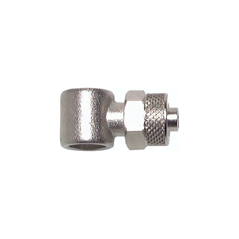 Zawór mini sterowany dźwignią 3/2 G 1/4-10x8, złączka skręcana, zasilanie od złączki