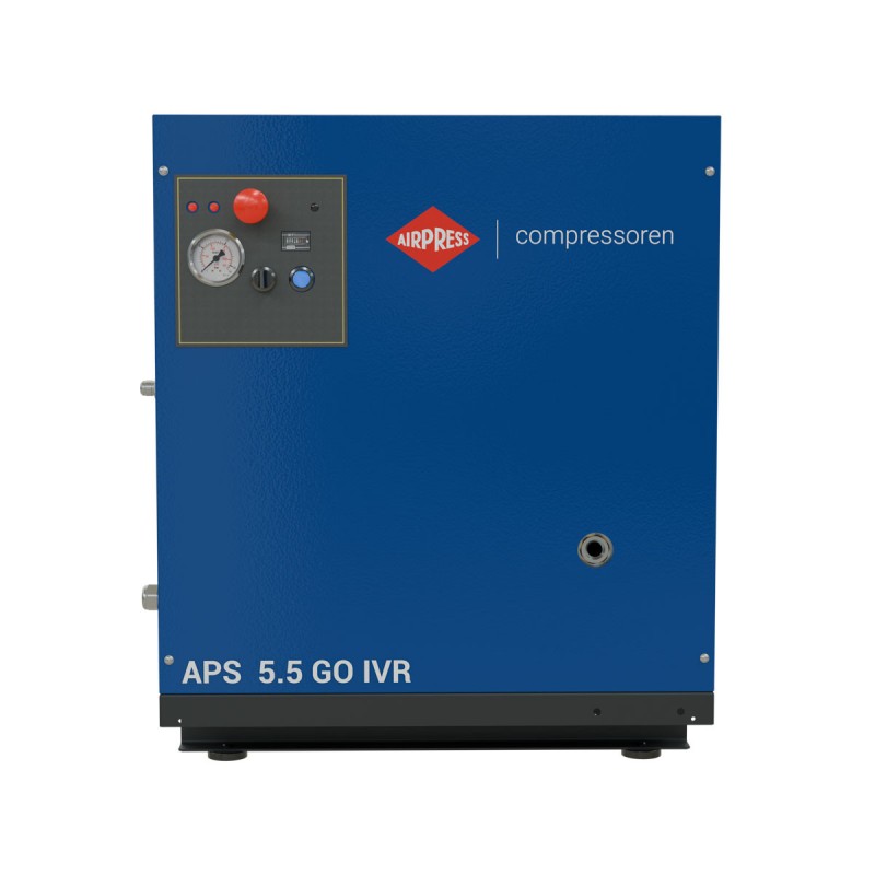 Kompresor śrubowy APS 5.5 GO IVR 5.5 KM / 4 kW 10 bar 264-468 l/min