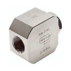 Zawór ze stali szlachetnej OR (LUB) G 1/4
