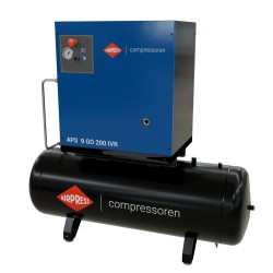 Kompresor śrubowy APS 9 GO 200 Combi IVR 10 KM / 7.5 kW 10 bar 264-798 l/min 200 l