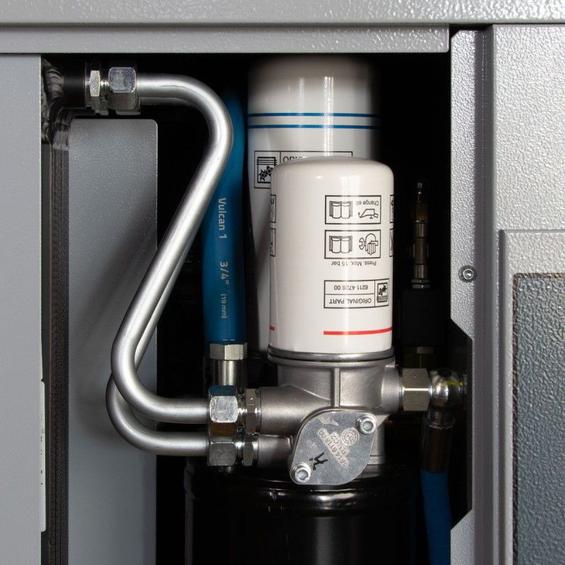 Kompresor śrubowy APS 7 Basic i-Combi Dry 10 bar 7.5 KM/5.5 kW 780 l/min 200 l z adsorpcyjnym zestawem filtracyjnym OFAG4