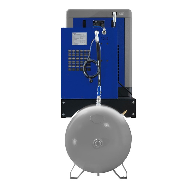 Kompresor śrubowy APS 10 IVR Combi Dry X 10 bar 10 KM/7.5 kW 380-1050 l/min 500 l