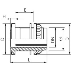 Tuleja pojemnika G 3/4 (GZ), PP