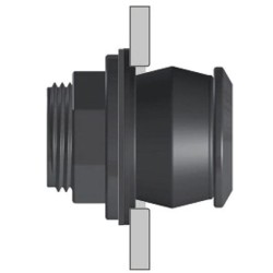 Złącze do zbiornika G 1-1/2" (GZ) - G 1-1/4" (GW), PP