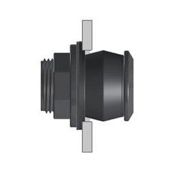 Złącze do zbiornika G 1-1/4" (GZ) - G 1" (GW), PP