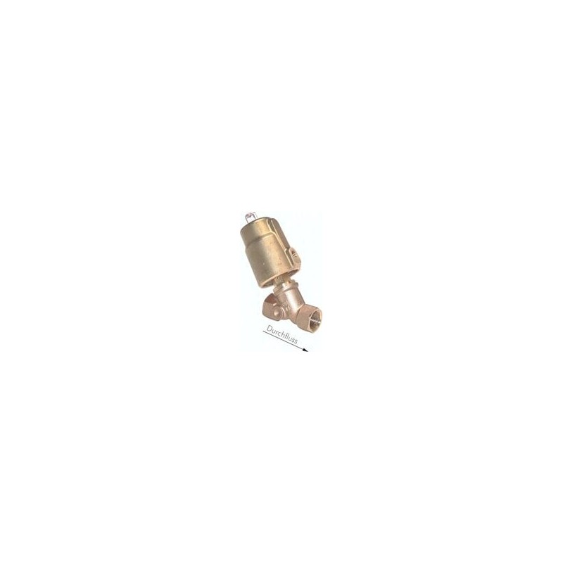 Zawór skośny pneumatyczny 2/2 G 2-1/2" (NO), mosiądz