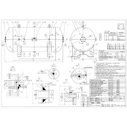 Zbiornik ciśnieniowy Poziomy Komino KP-1000/L-11