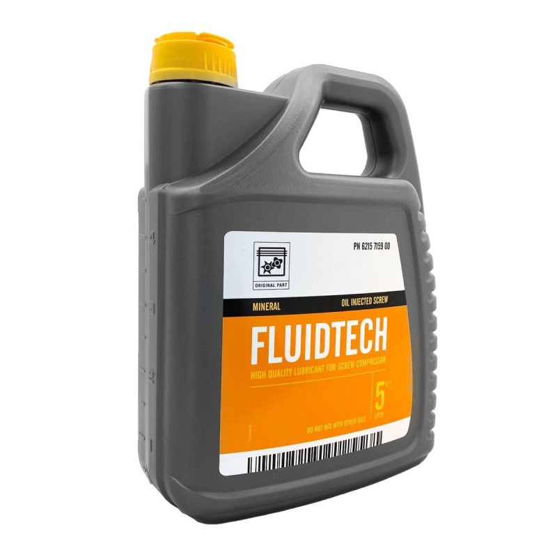 Olej do sprężarek śrubowych Fluidtech 5 l