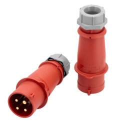 Wtyczka elektryczna 4 pinowa 400V 32A