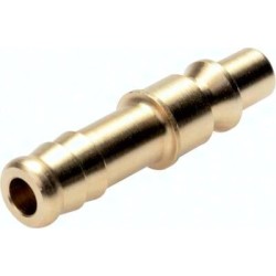 Króciec do węża do szybkozłączek (ARO/ORION) waż 10 mm, Mosiądz