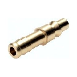 Króciec do węża do szybkozłączek (ARO/ORION) waż 10 mm, Mosiądz