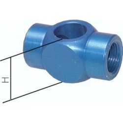 Korpus trójnika gwintowanego gw. wew. G3/8