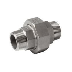 Śrubunek z uszczelką 2 1/2" PTFE GZ/GZ, 4408, ISO 7-1R, BSP