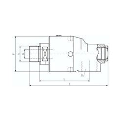 Uniwersalne złącze obrotowe, DEUBLIN, G 1 1/2"- G 1 1/2" LH