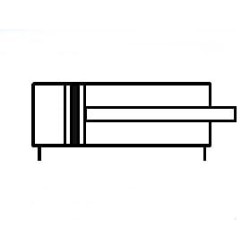 Siłownik ISO6432 D16x320 zabezpieczony przed obrotem