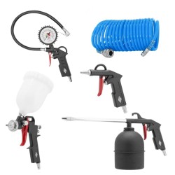 Kompresor HL 425-100V + zestaw akcesoriów pneumatycznych