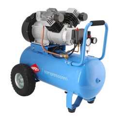 Kompresor dwutłokowy LM 50-350 + zestaw gwoździarka i akcesoria