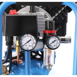 Kompresor dwutłokowy LM 50-350 + zestaw gwoździarka i akcesoria