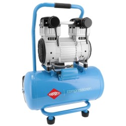 Cichy kompresor LMO 25-250 + zestaw z pistoletem do przedmuchu i wężem pneumatycznym
