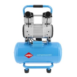 Cichy kompresor LMO 25-250 + zestaw z pistoletem do przedmuchu i wężem pneumatycznym