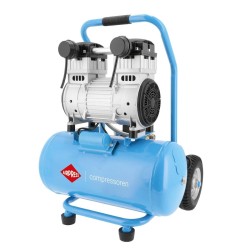 Cichy kompresor LMO 25-250 + zestaw z pistoletem do przedmuchu i wężem pneumatycznym