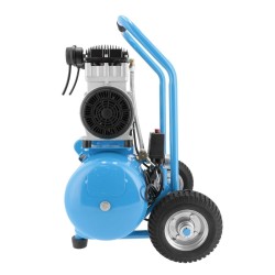 Cichy kompresor LMO 25-250 + zestaw z pistoletem do przedmuchu i wężem pneumatycznym