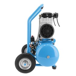 Cichy kompresor LMO 25-250 + zestaw z pistoletem do przedmuchu i wężem pneumatycznym