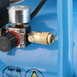 Cichy kompresor LMO 25-250 + zestaw z pistoletem do przedmuchu i wężem pneumatycznym