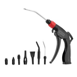 Cichy kompresor LMO 25-250 + zestaw z pistoletem do przedmuchu i wężem pneumatycznym