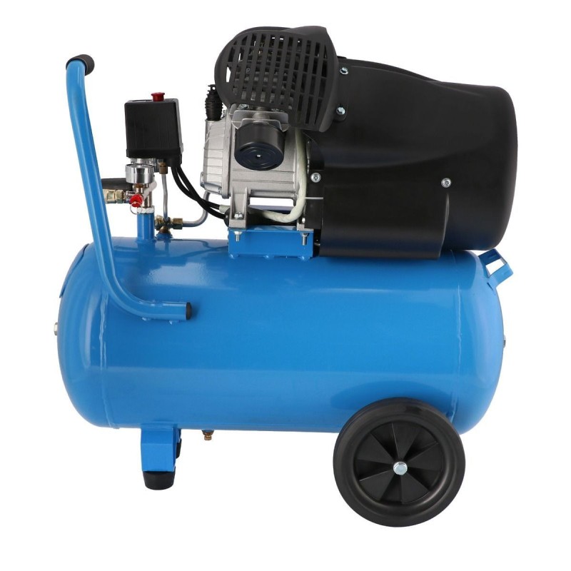 Kompresor dwutłokowy HL 425-50 + zestaw klucz pneumatyczny i akcesoria