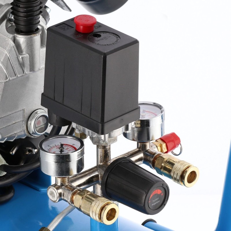 Kompresor dwutłokowy HL 425-50 + zestaw klucz pneumatyczny i akcesoria