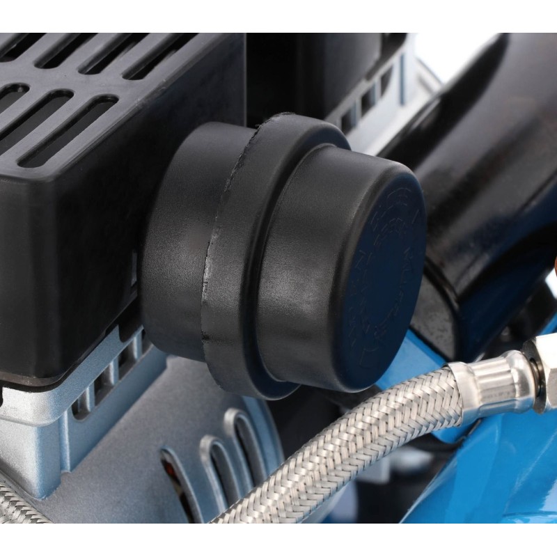 Mały kompresor L 6-95 + zestaw gwoździarka i wąż pneumatyczny