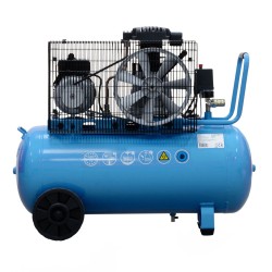 Kompresor dwutłokowy HL 340-90 + zestaw akcesoriów pneumatycznych