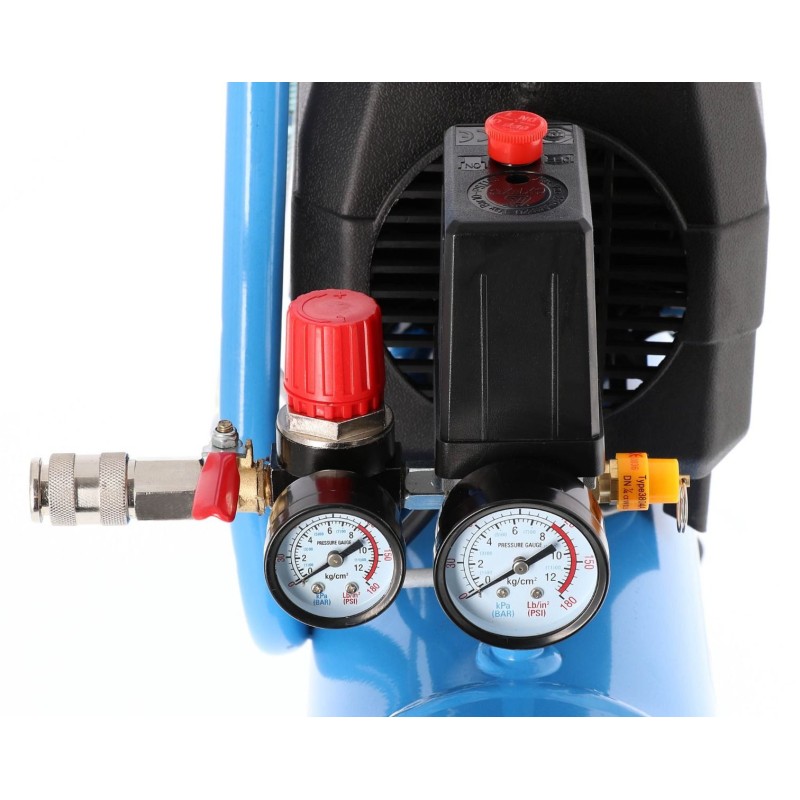 Mały kompresor H 185-6 + zestaw akcesoriów pneumatycznych