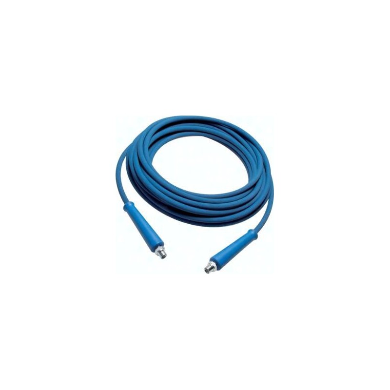 Wąż do myjek ciśnieniowych, DN8, 15 m, 2x3/8"(GZ), niebieski
