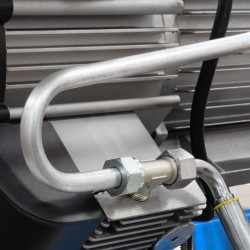 Kompresor bezolejowy czterotłokowy pionowy LMVO 90-440 10 bar 3.0 KM / 2.2 kW 350 l/min 90l